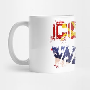 Cold War Stars and Sickles Mug